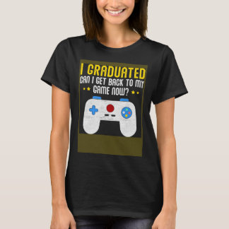Video Games Graduation  Gamer T-Shirt