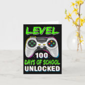 Video Games Level 100 Days of School Unlocks Karte (Gelbe Blume)