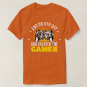 Video Games RPG Gamer Gaming T-Shirt (Design vorne)