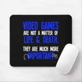 Video Games Spaß PC Console Gamer Geek 1 Mousepad (Mit Mouse)