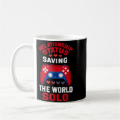 Video Games Valentines Day Gamer Gaming  Kaffeetasse (Links)