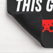 Video Gaming Funny Kann ich dieses Spiel beenden? Mousepad (Ecke)