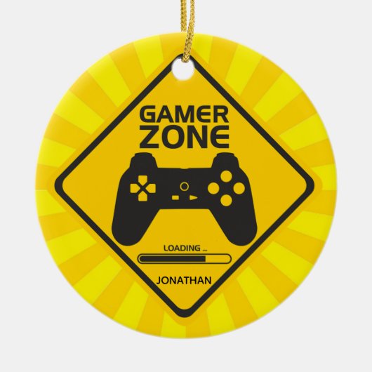Video Gaming Ornament (Vorne)