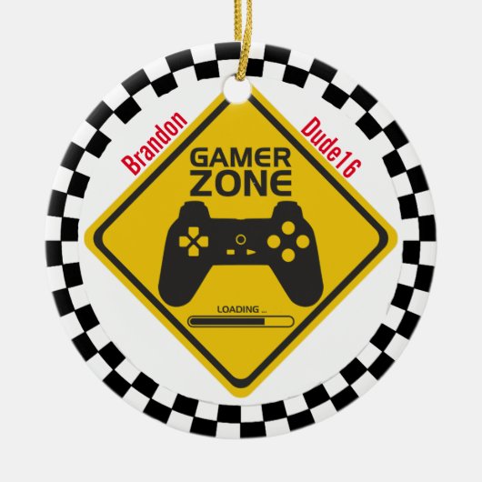 Video Gaming Ornament (Vorne)
