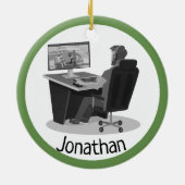 Video Gaming Ornament (Hinten)