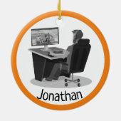 Video Gaming Ornament (Hinten)