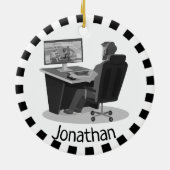 Video Gaming Ornament (Hinten)