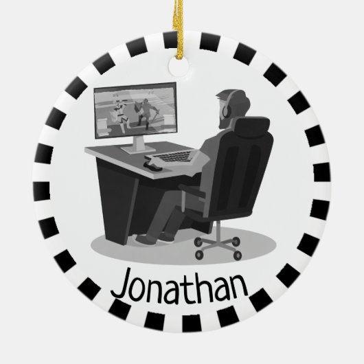 Video Gaming Ornament (Hinten)