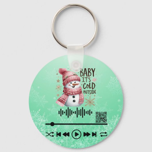 Video scannen , "kalt draußen schlüsselanhänger (Vorderseite)