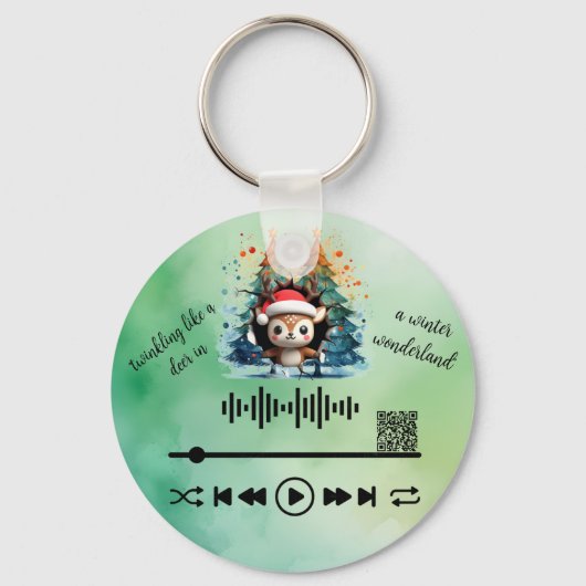 Video scannen , "Red Nose" Schlüsselanhänger (Vorderseite)