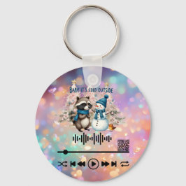 Video scannen , Schlüsselanhänger "Cold Out"