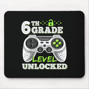 Video-Spiel der 6. Stufe wieder in die Schule Mousepad