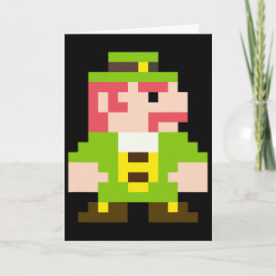 Video-Spiel-Gaming-St.-Patricks-Tag-Gamer-T-Shirts Karte