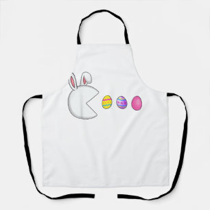 Video-Spiel-Hasen-Eier-Ostern-Gamer-Kinder-Jungen- Schürze
