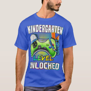 Video-Spiel mit ungesichertem Kindergarten-Level T-Shirt