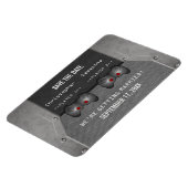 Video-Spiel speichern Sie das Date-Magnet, grau Magnet (Linke Seite)