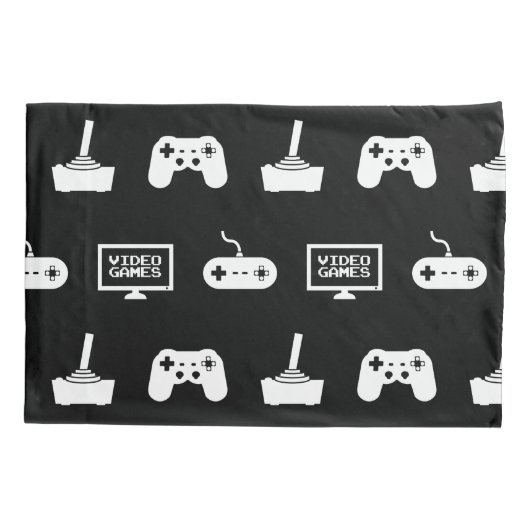 Video-Spiel-themenorientierter Kissenbezug (Rückseite)