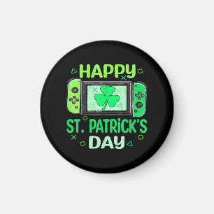 Video-Spieler Shamrock Frohen St. Patrick's Tag Magnet