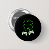 Video-Spieler St. Patrick's Day Kleeblatt Mit Cont Button (Vorne & Hinten)