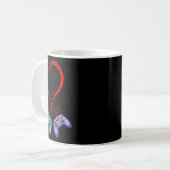 Video-Spieler Valentinstag Videospiel-Controller H Kaffeetasse (Vorderseite Links)