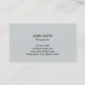 Video- und Fotografen-Drohnendienst Visitenkarte (Rückseite)