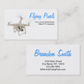 Video- und Fotoservice für Drohne Visitenkarte (Vorne/Hinten)