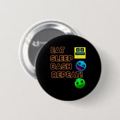 Video-Videowiedergabe für Videospiele Geometrie de Button (Vorne & Hinten)