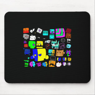 Video-Videowiedergabe für Videospiele Geometrie de Mousepad