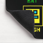 Video-Videowiedergabe für Videospiele Geometrie de Mousepad (Ecke)