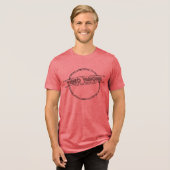 Video Visions T-Shirt Tri-Blend Shirt (Vorderseite voll)
