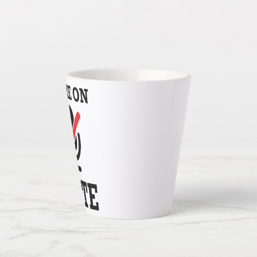 Videoanruf, Arbeit von Zuhause, Sie sind auf stumm Milchtasse (Vorderseite)