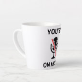 Videoanruf, du bist auf Mute Milchtasse (Linke Ecke)