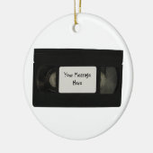 Videoband-Verzierung Keramik Ornament (Links)