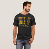Videodrome Civic TV-Logo T-Shirt (Vorne ganz)