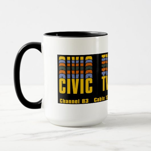 Videodrome Civic TV Tasse (Links)
