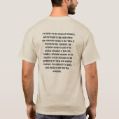 Videodrome Cronenberg Brian Oblivion T-Shirt (Rückseite)
