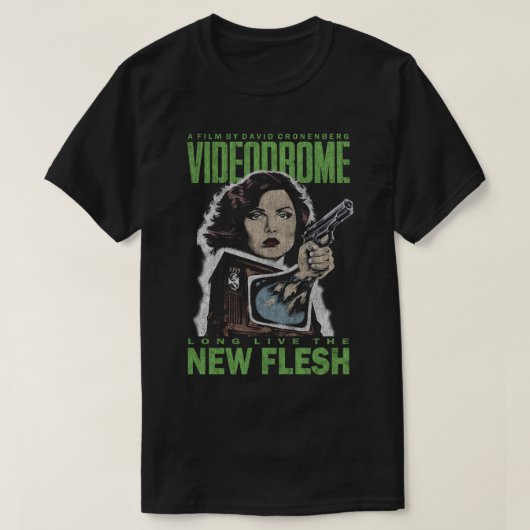 Videodrome DISTRESSED2 T-Shirt (Design vorne)
