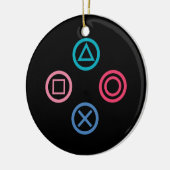 Videogame Button Pad Keramik Ornament (Links)