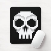 Videogame Death Skull - Pixel Art Mousepad (Mit Mouse)