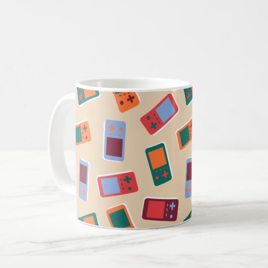 Videogame Kaffeetasse (Vorderseite Links)