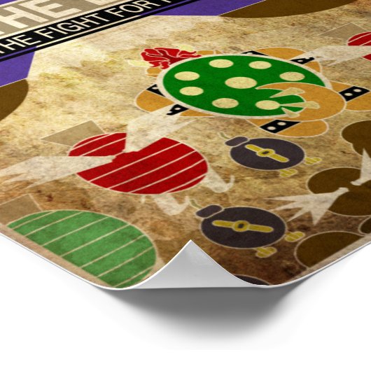 Videogame Propaganda Poster (Ecke)