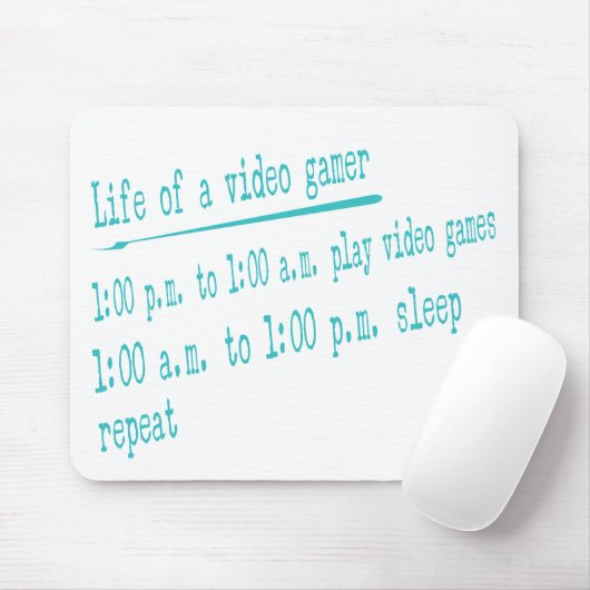 Videogamerleben Mousepad (Mit Mouse)
