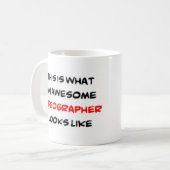 Videograf, phantastisch kaffeetasse (Vorderseite Links)