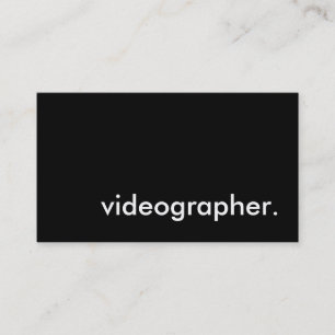 Videograf Visitenkarte