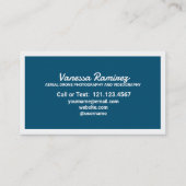 Videografie der Drohne Visitenkarte (Rückseite)