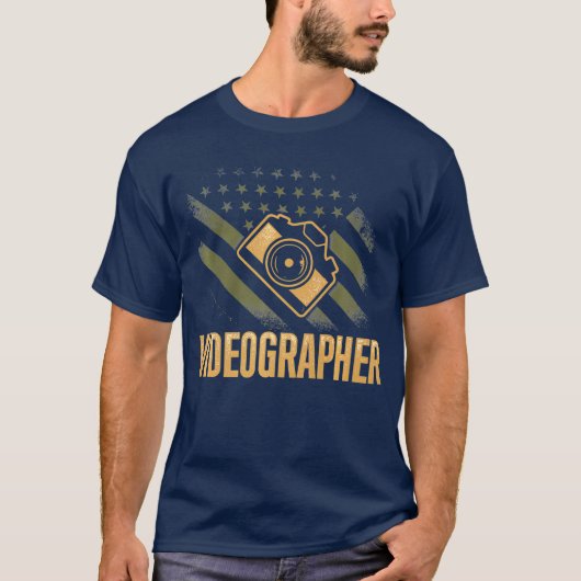 Videografie-Videomatographie Filmemacher T-Shirt (Vorderseite)