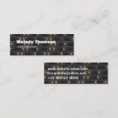 Videografie-Visitenkarten Mini Visitenkarte (Vorne/Hinten)