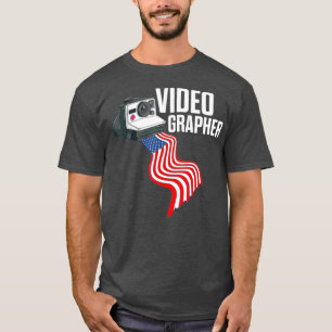 Videografin, die Videografie-Filmemacher praktizie T-Shirt