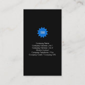 Videographen Business Card Borealis Lights Visitenkarte (Rückseite)