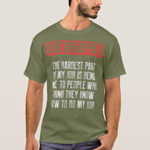 Videographen Leute Videografie Filmmaker Geschenk T-Shirt